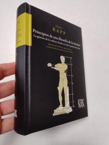 Portada del libro de Principios de una filosofía de la técnica
