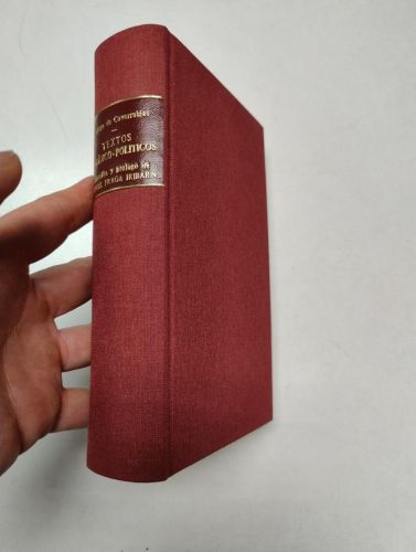 Portada del libro de Textos jurídico-políticos

