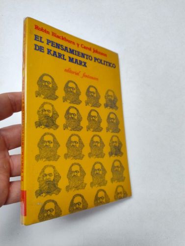 Portada del libro de El pensamiento político de Karl Marx