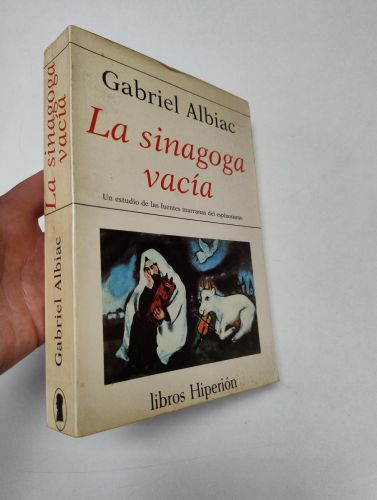 Portada del libro de La sinagoga vacia