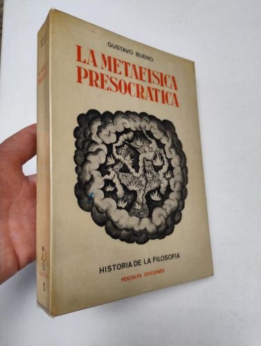 Portada del libro de La metafísica presocrática