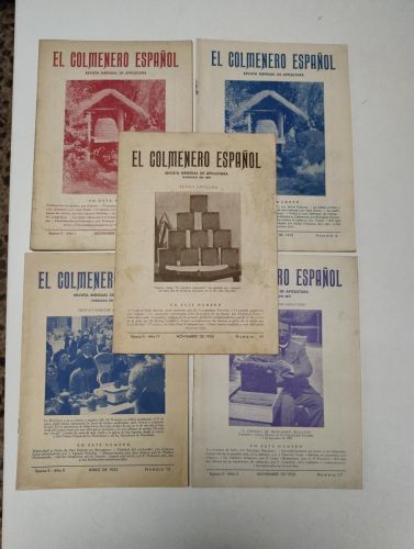 Portada del libro de Lote de 5 números de El colmenero español
