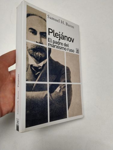 Portada del libro de Plejánov. El padre del marxismo ruso
