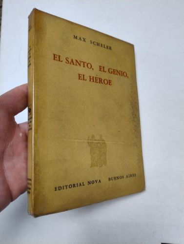 Portada del libro de El santo, el genio, el héroe