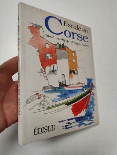 Portada del libro de Escale en Corse, carnet de voyage de Lizzie Napoli