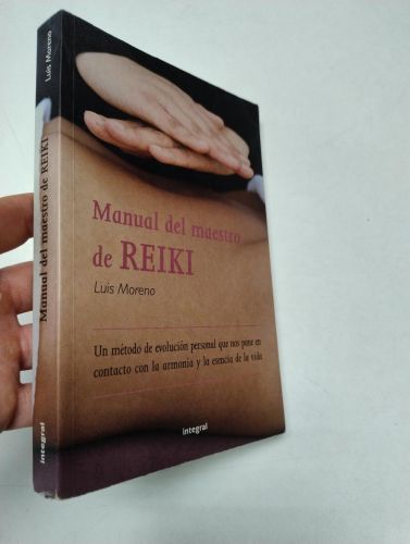 Portada del libro de Manual del maestro de reiki