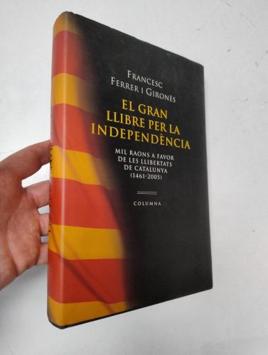 Portada del libro de El gran llibre per la independència