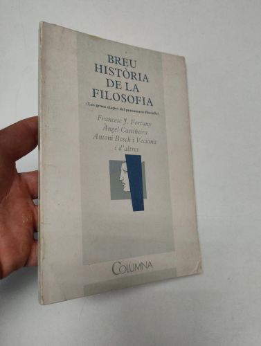 Portada del libro de Breu historia de la filosofia