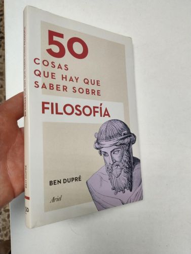 Portada del libro de 50 cosas que hay que saber sobre filosofía