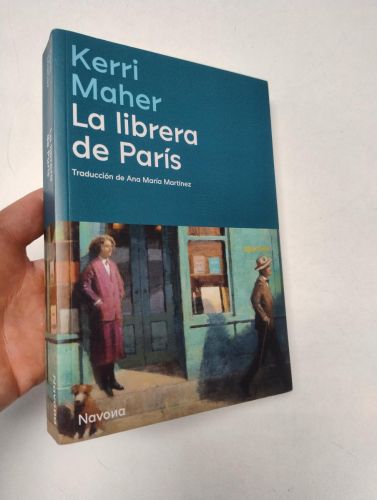 Portada del libro de La librera de París