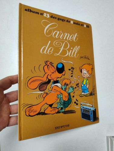 Portada del libro de Boule et Bill. nº 13. Carnet de Bill