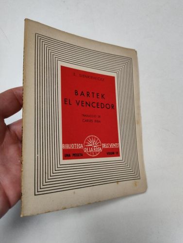 Portada del libro de Bàrtek el vencedor