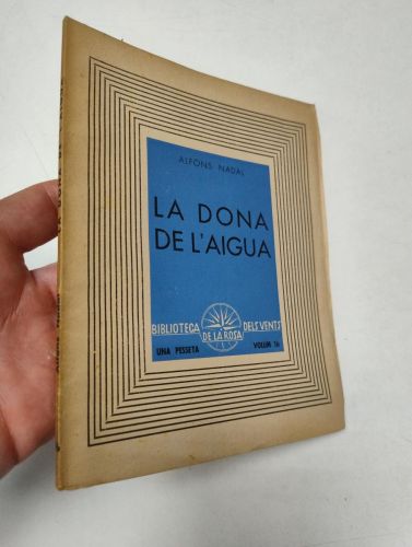 Portada del libro de La dona de l'aigua
