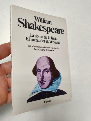 Portada del libro de La doma de la furia / El mercader de Venecia