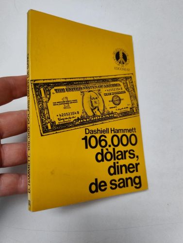 Portada del libro de 106.000 dòlars, diner de sang