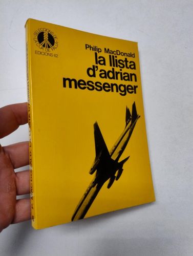 Portada del libro de La llista d'Adrian Messenger (Cua de Palla, 45)