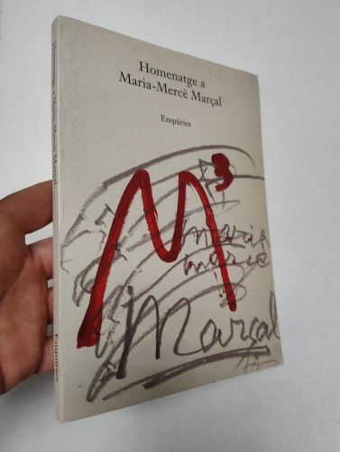 Portada del libro de Homenatge a Maria Mercè Marçal