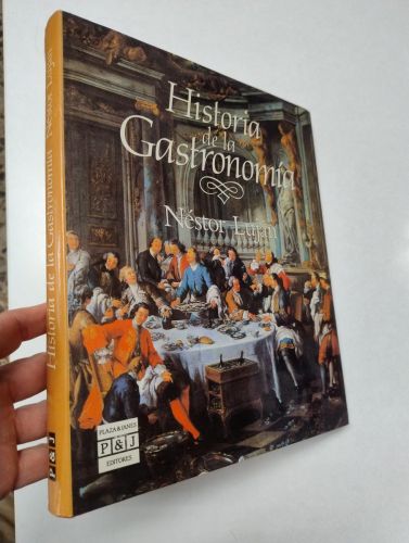 Portada del libro de Historia de la gastronomía