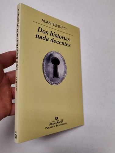 Portada del libro de Dos historias nada decentes