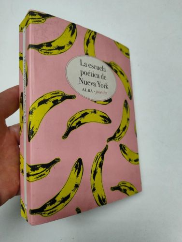 Portada del libro de La escuela poética de Nueva York