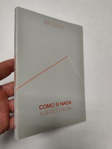 Portada del libro de Como si nada