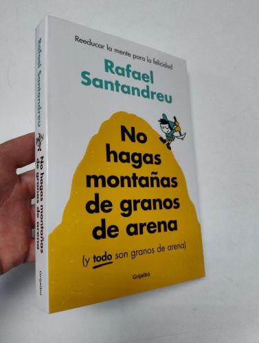 Portada del libro de No hagas montañas de granos de arena