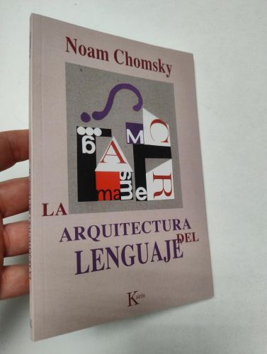 Portada del libro de La arquitectura del lenguaje