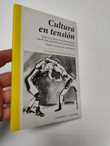 Portada del libro de Cultura en tensión