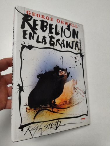 Portada del libro de Rebelión en la granja
