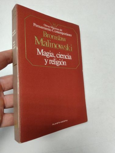 Portada del libro de Magia, ciencia y religión