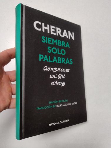 Portada del libro de Siembra solo palabras