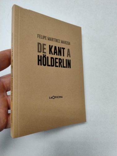 Portada del libro de De Kant a Hölderlin