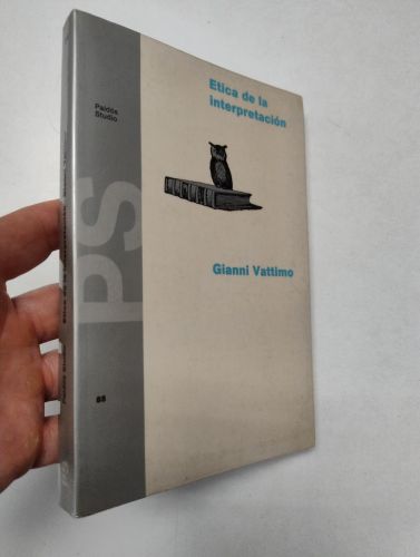 Portada del libro de Ética de la interpretación