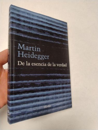 Portada del libro de De la esencia de la verdad