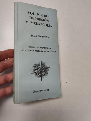 Portada del libro de Sol negro. Depresión y melancolía