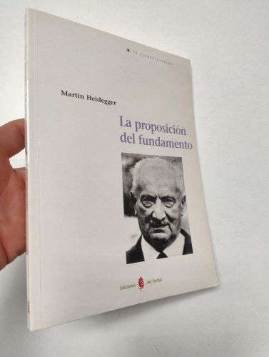 Portada del libro de La proposición del fundamento