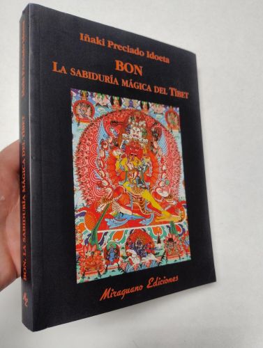 Portada del libro de Bon. La sabiduría mágica del Tíbet