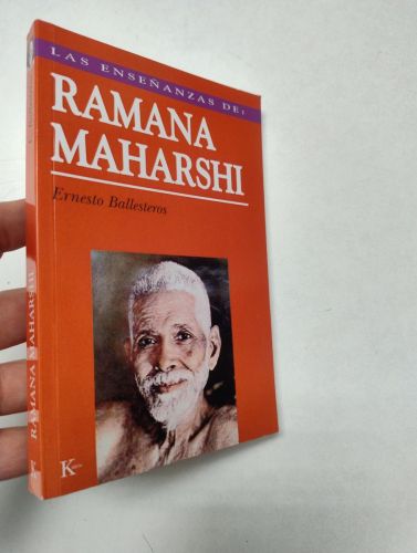 Portada del libro de Las enseñanzas de Ramana Maharshi