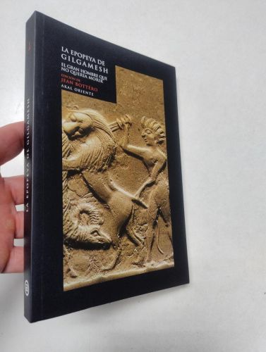 Portada del libro de La epopeya de Gilgamesh