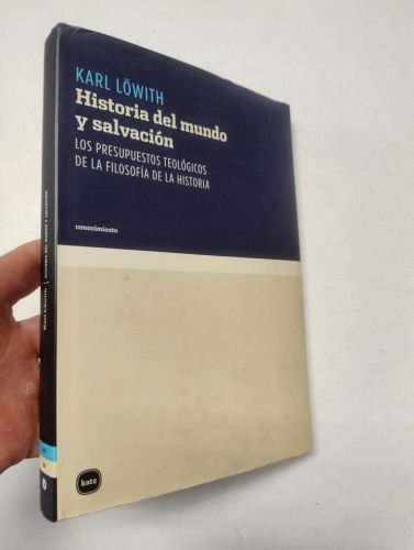 Portada del libro de Historia del mundo y salvación