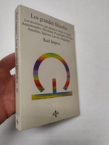 Portada del libro de Los grandes filósofos. Vol. III