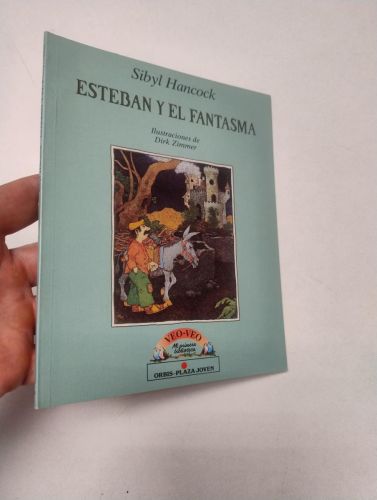 Portada del libro de ESTEBAN Y EL FANTASMA