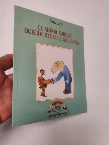 Portada del libro de El señor Korbes quiere besar a Gallinita