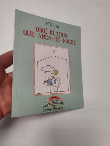 Portada del libro de DIKU EL TREN QUE ANDA DE NOCHE