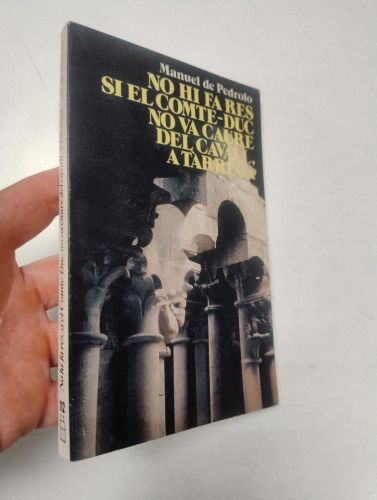Portada del libro de No hi fa res si el comte-duc no va caure del cavall, a Tàrrega