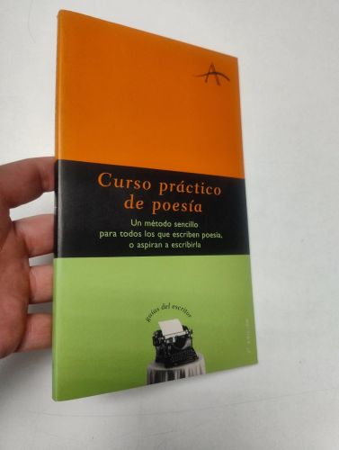 Portada del libro de Curso práctico de poesía