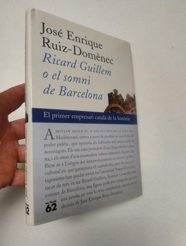 Portada del libro de Ricard Guillem, o el somni de Barcelona