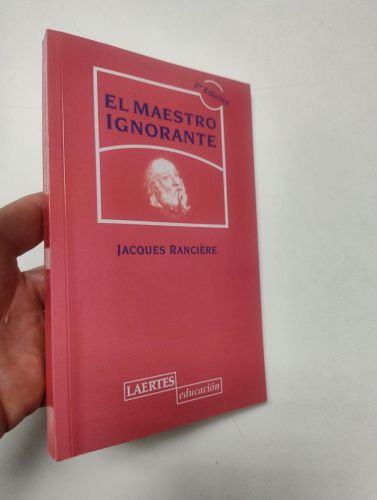 Portada del libro de El maestro ignorante
