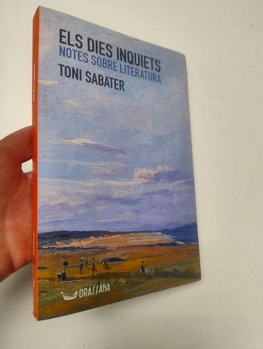 Portada del libro de Els dies inquiets. Notes sobre literatura