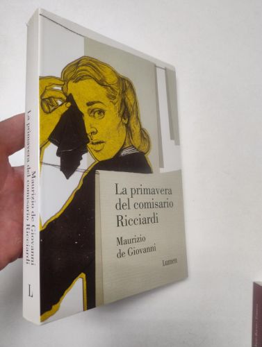 Portada del libro de La primavera del comisario Ricciardi